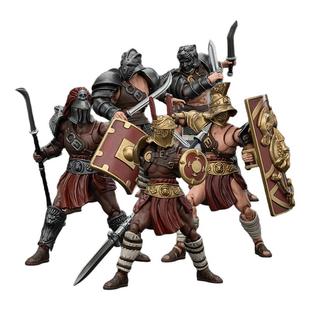 JOYTOY暗源纷争-罗马-角斗士五人组1:18可动兵人模玩
