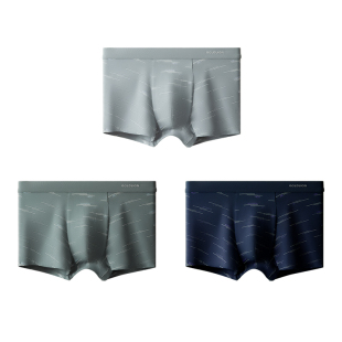 Goldlion/金利来风系列男士内裤60S长绒棉7A抗菌印花透气四角裤