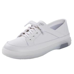 女鞋2026新款小白鞋真皮软底牛皮平底单鞋春季女士休闲鞋大码妈妈