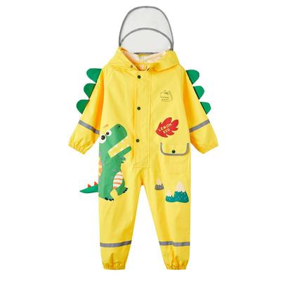 儿童连体雨衣雨裤户外玩水套装