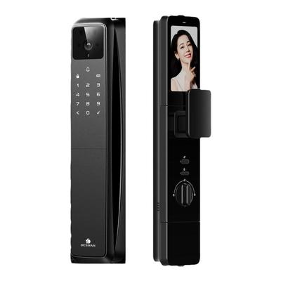 德施曼人脸猫眼大屏智能门锁掌静脉智能锁密码锁麒麟Q50FVMax