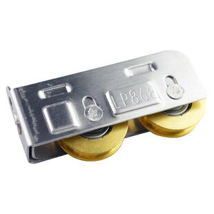 迪福德LP 868型铝合金门窗滑轮不锈钢彩铝推拉门轴承滚轮双铜轮子