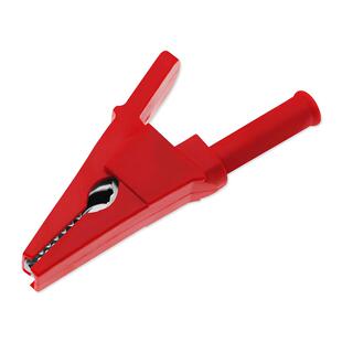 纯铜绝缘鳄鱼夹护套夹子电源接线夹大电流高压测试线夹开口1020mm