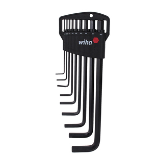 德国wiha威汉内六角扳手加长352B进口发黑内六方扳手单个工业级