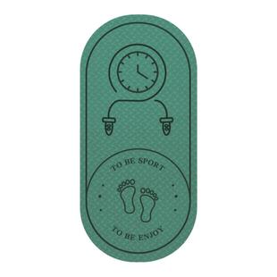 鸿利得跳绳机减震隔音加厚防滑静音室内健身瑜伽垫地垫家用垫子