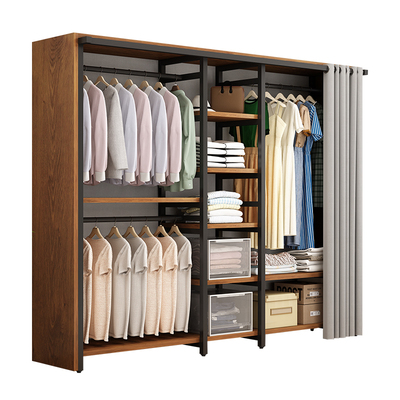 开放式金属组合衣柜衣帽间