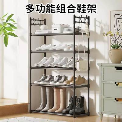 多层鞋架收纳家用门口宿舍神器置物架防尘室内简易组装批发鞋柜子