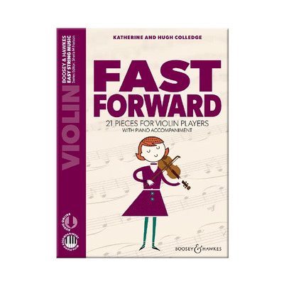 科里奇 快进 小提琴和钢琴 附在线音乐下载 英国博浩原版乐谱书 Fast Forward Violin and Piano BH13544