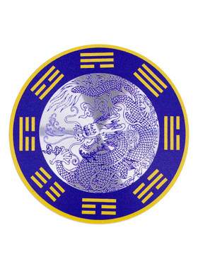 青龙牌水龙头贴鲤鱼莲花图青龙贴