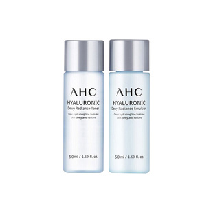 【u先试用】AHC玻尿酸神仙水中样水乳套盒保湿补水舒缓肌肤旅行装