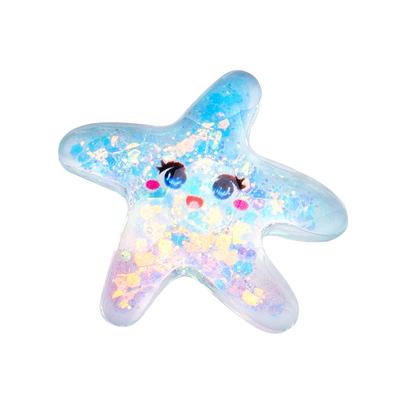 水晶 亮片海洋动物卡通海星贝壳海豚树脂饰品配件diy手工发夹配饰