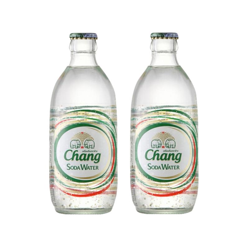 泰国原装进口chang泰象气泡水苏打水325ml24整箱青柠原味饮料