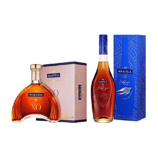 Martell/马爹利名士+XO干邑白兰地350ml*2原装进口