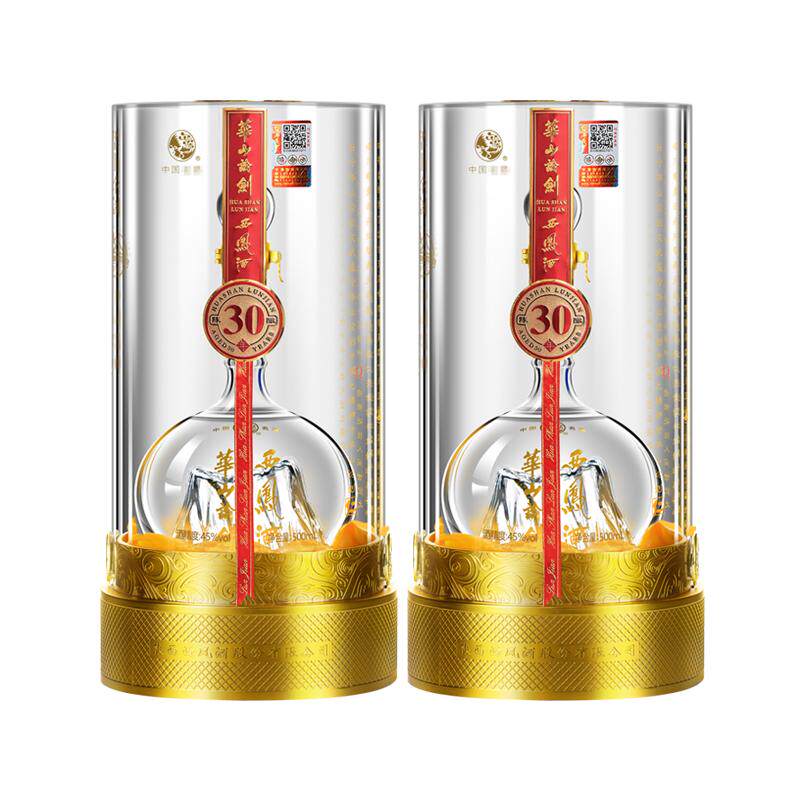 华山论剑30年45度凤香型白酒