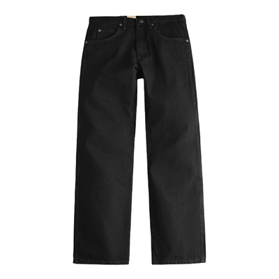 威格RW线宽松直筒高腰牛仔裤