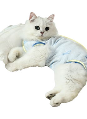 猫咪纯棉舒适透气护肚衣
