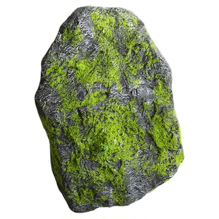 雨林玻璃钢仿真青苔石摆件环保拍摄庭院造景户外绿植搭配假山装饰