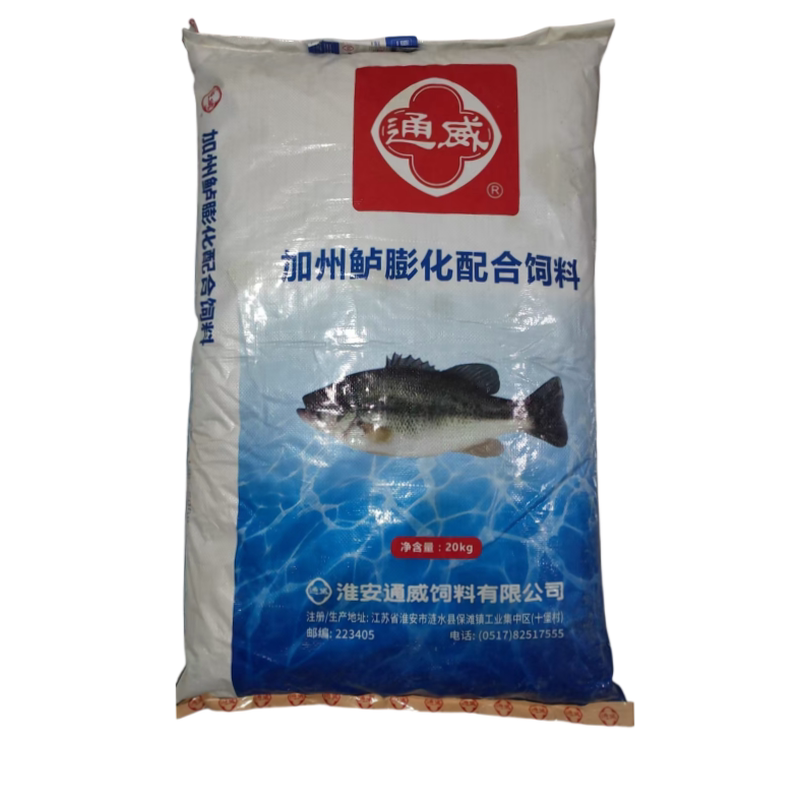 通威鲈鱼料8901蛋白50%观赏鱼