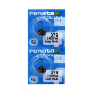 Renata 379纽扣电池SR521SW石英腕表电子手表AG0 SR69进口原装