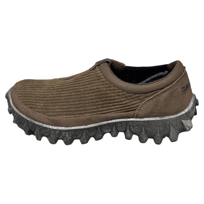 萨洛蒙秋冬灯芯绒一脚蹬恢复鞋