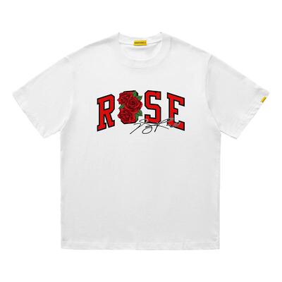 罗斯休闲百搭经典纯棉T恤