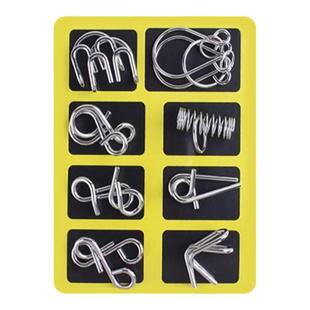 九连环智力解锁环解扣儿童小学生益智玩具鲁班锁孔明锁全套24件套