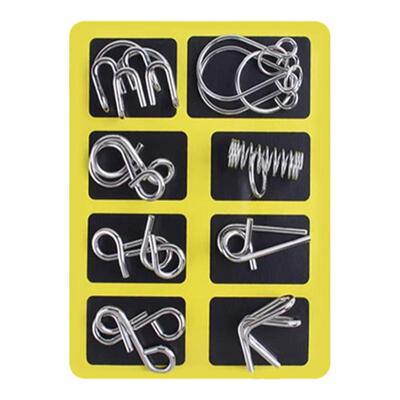 鲁班锁小学生益智九连环智力解扣