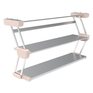 厨房吊柜下拉折叠置物架备菜备餐硅胶垫壁挂式提升幸福感