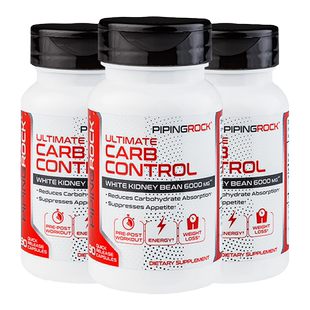 3瓶朴诺白芸豆酵素提取物片碳水化合物 体重管理吃货常备不挨饿