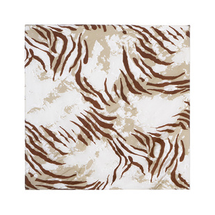 PynkiSwear 斑马纹提花头巾小众复古装饰方巾夏百搭单品小众抹胸