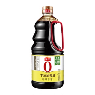 海天0添加酱油即醇本味1.54kg黄豆原酿酿造生抽炒菜厨房调味料C