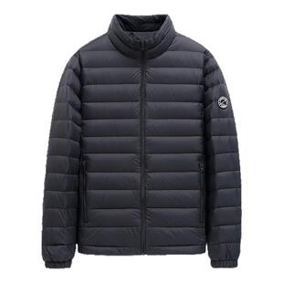 雪中飞2026春新款男士短款轻薄秋排骨羽绒服立领简约时尚百搭