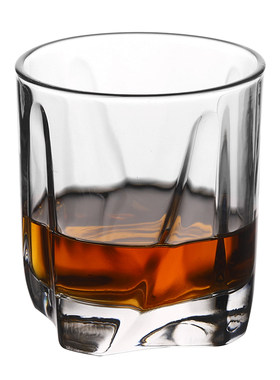 玻璃创意风四角啤酒杯