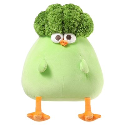 名创优品墩墩鸡系列菜花鸡公仔