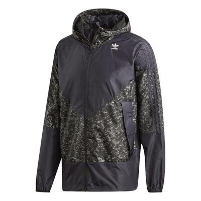 Adidas男新款运动休闲夹克防风衣