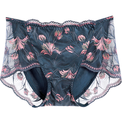 名汝三角蕾丝莫代尔内裤纯棉裆部