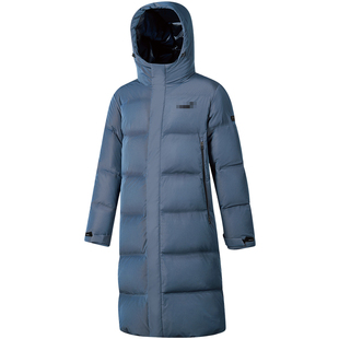 彭于晏同款男女长款白鹅绒羽绒服90拒水鹅绒700蓬松高达300克填充