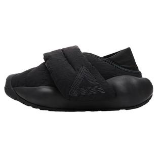 匹克态极云大三角面包鞋女秋冬新款棉鞋一脚蹬加厚拖鞋休闲运动鞋