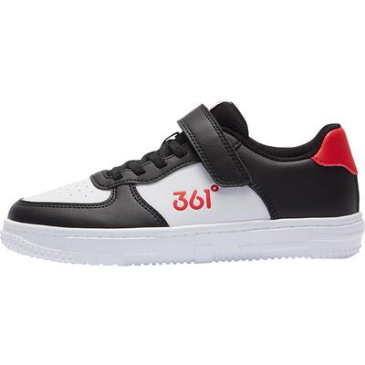 361童鞋男童板鞋2026春季新款男孩运动鞋黑白中大童潮流低帮板鞋