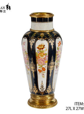 卡斯特兰欧式美式客厅玄关插花花瓶花器台灯茶壶烛台摆件C4297