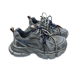 老爹鞋女款2025新款秋季99-1厚底女鞋巨好看今年流行爆款运动鞋灰