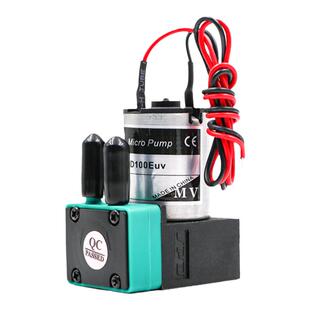 UV机小墨泵3W 原装SYPDA微型隔膜泵 MV-SD100Euv金谷田东川彩神理光平板机喷码机UV墨水液泵24V抽墨电机马达