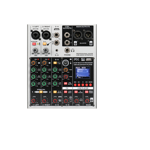 M6调音台带OTG手机直播16种效果电脑编曲特效调音录音K歌声卡包邮