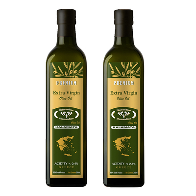 戴蒙蒂诺750ml希腊原装进口特级初榨橄榄油Kalamata科拉喜冷榨拌