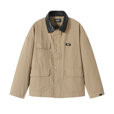 薛之谦dsp巴恩风工装夹克外套