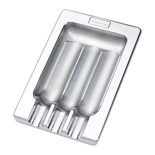 美国Prometheus普罗米修斯金属雪茄烟灰缸单人位/三人位单槽/三槽