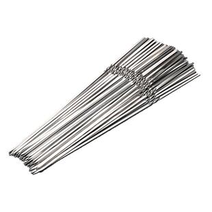 烧烤签子304不锈钢羊肉串烤肉串铁签子烤串扁签子烤针食品级商用