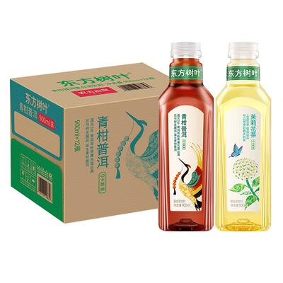 农夫山泉东方树叶900ml*12瓶大瓶