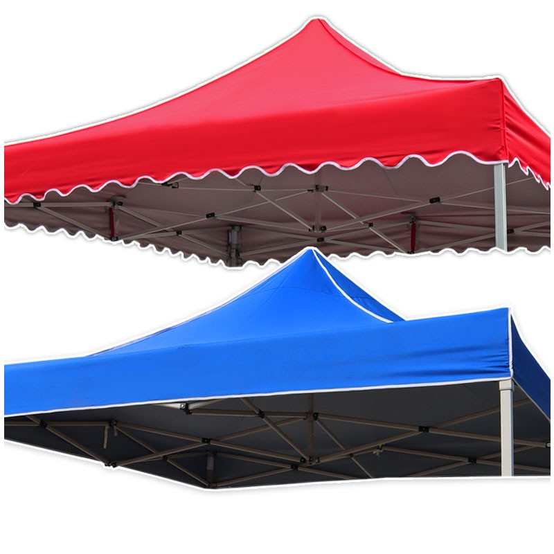 防积水耐用性户外折叠伞布广告地摊遮阳伞布加厚防晒车棚帐篷顶布