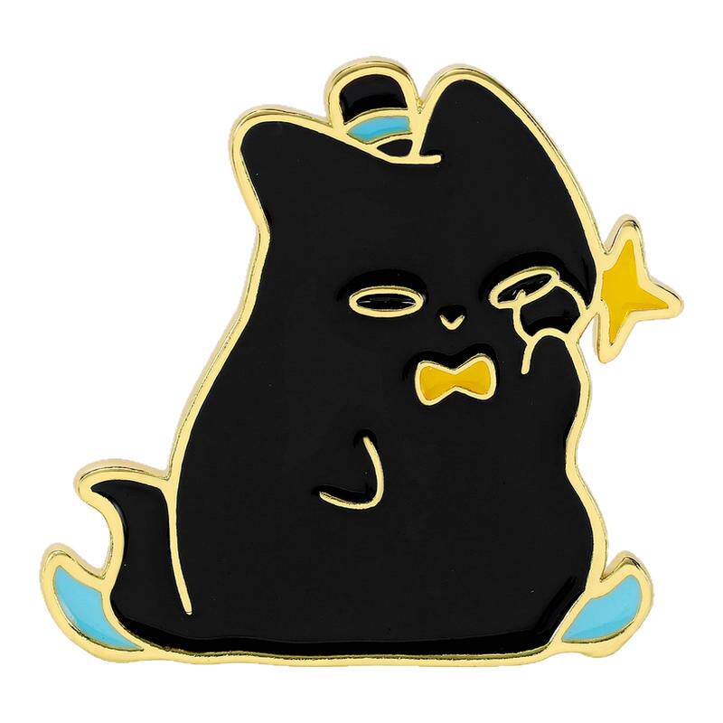 秘之主周边克莱恩猫猫金属微章